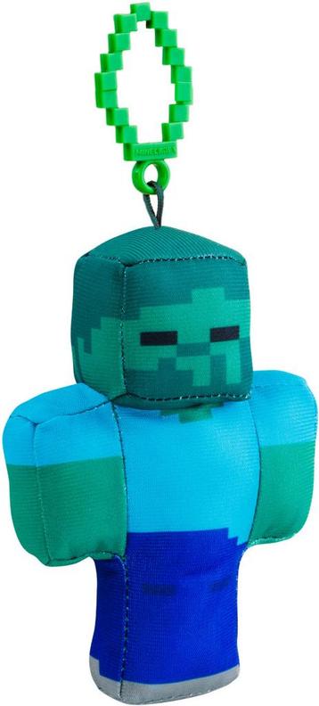 Durabo Minecraft Clip-On Pluche-Zombie (Diversen) NIEUW beschikbaar voor biedingen