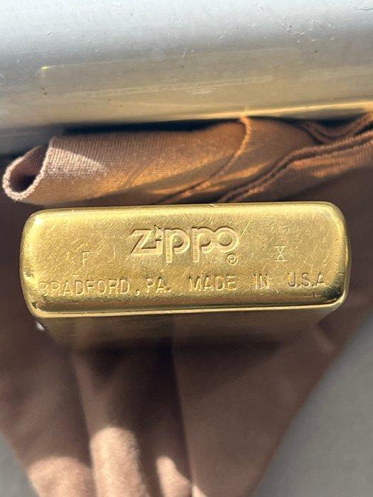Zippo - Zonder Minimumprijs - Aansteker - Messing, Verzamelen, Rookartikelen, Aanstekers en Luciferdoosjes
