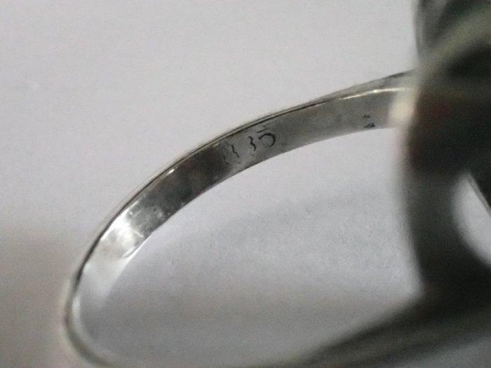 Zilver - Ring - Bauhaus - Citrien, Antiquités & Art, Art | Objets design