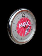 Klok - Bakeliet, Verchroomd - 1980-1990 - Reclamehorloge NGK, Antiek en Kunst