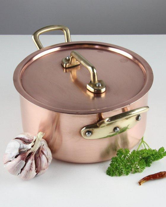 Unicorn Three Crowns - Kookpan - 1.5 liter - Pro - Koper,, Antiek en Kunst, Antiek | Keukengerei