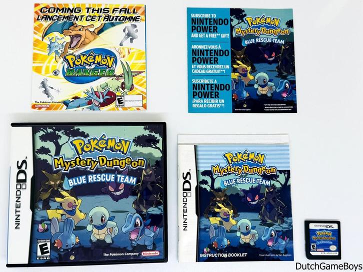 Nintendo DS - Pokemon - Mystery Dungeon - Blue Rescue Team -, Games en Spelcomputers, Games | Nintendo DS, Gebruikt, Verzenden