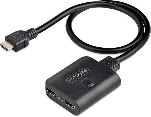 StarTech 2-Port HDMI Splitter, 4K 60Hz HDMI 2.0 Video, 4K, Computers en Software, Dockingstations, Zo goed als nieuw, Ophalen of Verzenden