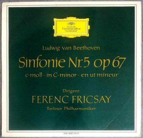BEETHOVEN - Lot of 3 boxes + 5 LPs - Szeryng, Fournier,, Cd's en Dvd's, Vinyl Singles
