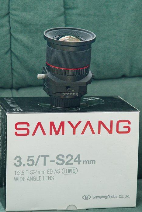 Samyang Optics 3.5/T-S24mm   ED AS UMC, Audio, Tv en Foto, Fotocamera's Digitaal