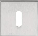 Sleutelplaatje SQUARE LSQBN50B Mat RVS, Doe-het-zelf en Bouw, Ophalen of Verzenden, Nieuw