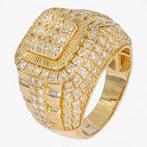 Zonder Minimumprijs - Ring - 14 karaat Geel goud, IGI, Handtassen en Accessoires, Ringen, Nieuw