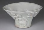 Grande Coupe Libatoire Porcelaine Blanc de Chine - Dehua -