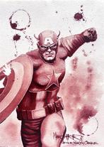 Martin R.R. - Captain America After Martin Canale - Wine Art