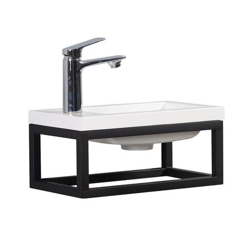 Toiletmeubel Mesa 40 x 22 cm Wit Fonteinmeubel, Doe-het-zelf en Bouw, Sanitair, Nieuw, Verzenden