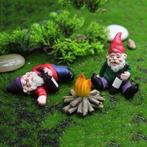 Ondeugende Tuinkabouter - Decor Standbeeld Ornament Hars, Verzenden, Nieuw