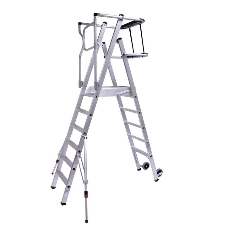 Protect magazijntrap 3 t/m 8 treden, Doe-het-zelf en Bouw, Ladders en Trappen, Verzenden