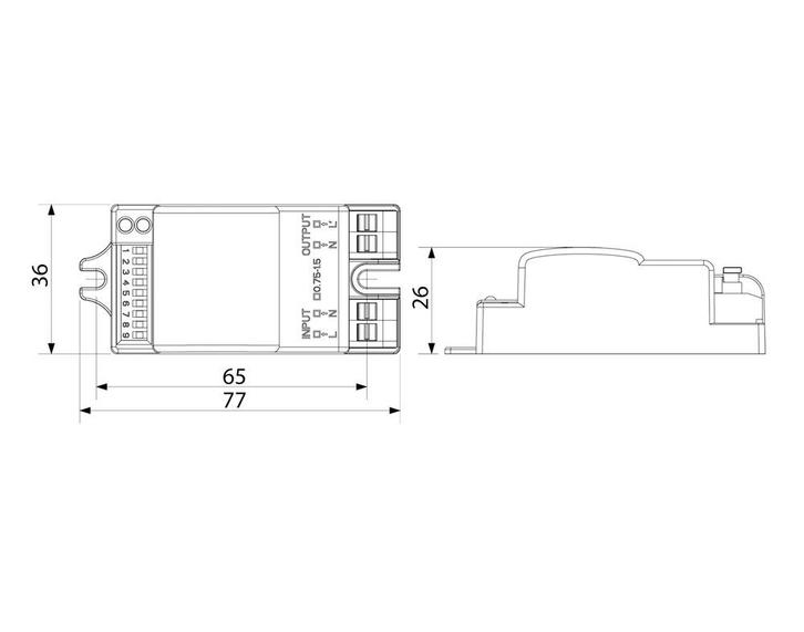 Opple Led Module Beweging En Daglicht Sensor Ct - 140060553, Doe-het-zelf en Bouw, Bouwverlichting, Verzenden