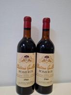1966 Château Guillot - Pomerol - 2 Bouteilles (0,75 L), Verzamelen, Nieuw