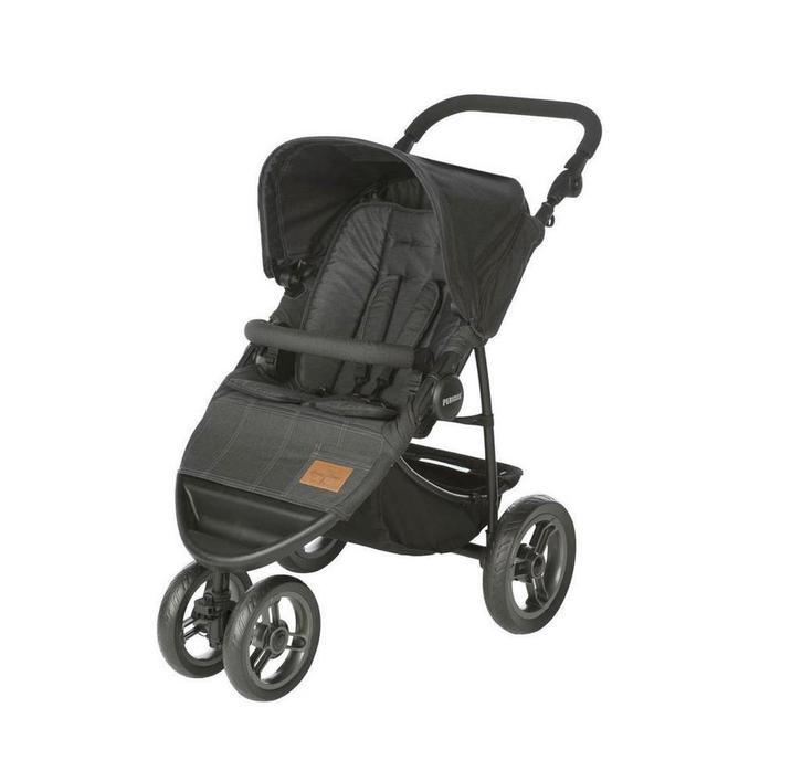 Pericles Wandelwagen 2in1 - Revolution Blues - Jeans Black, Kinderen en Baby's, Kinderwagens en Combinaties, Met reiswieg, Nieuw