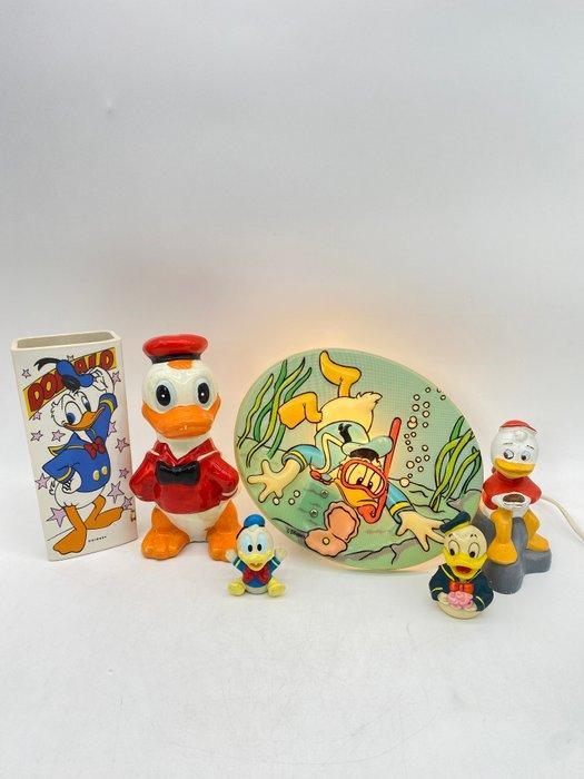Donald Duck - 7 Various merchandise objects, Verzamelen, Disney