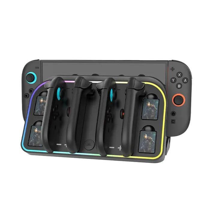 Merkloos Wall Mounted Charging Base for Nintendo Switch, Games en Spelcomputers, Spelcomputers | Nintendo Consoles | Accessoires