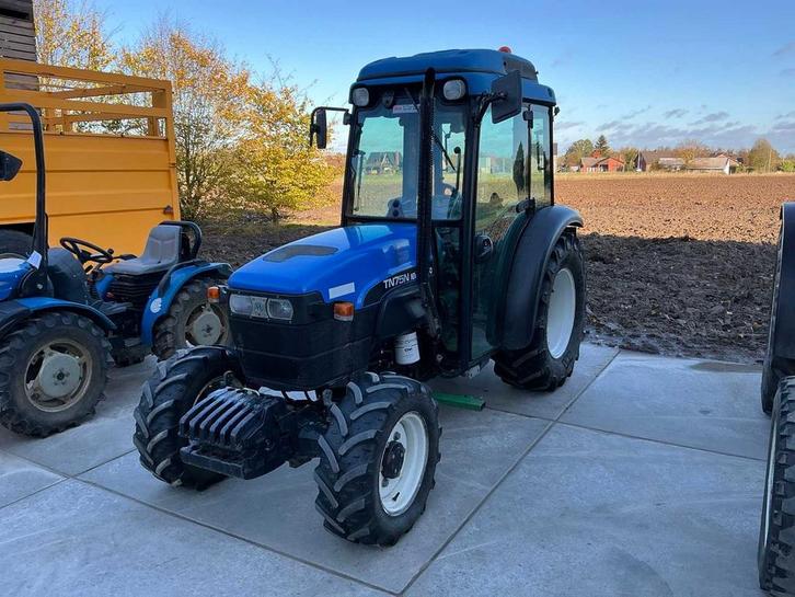 Online veiling - New Holland TN75N Tractor, Zakelijke goederen, Landbouw | Tractoren, Ophalen