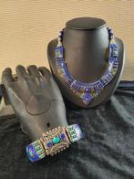 métal blanc argent - Parure - + collier, Antiquités & Art