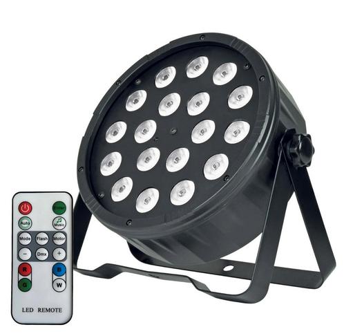 QTX PAR-100W High Power Led Par 18x 1W WIT, Muziek en Instrumenten, Licht en Laser