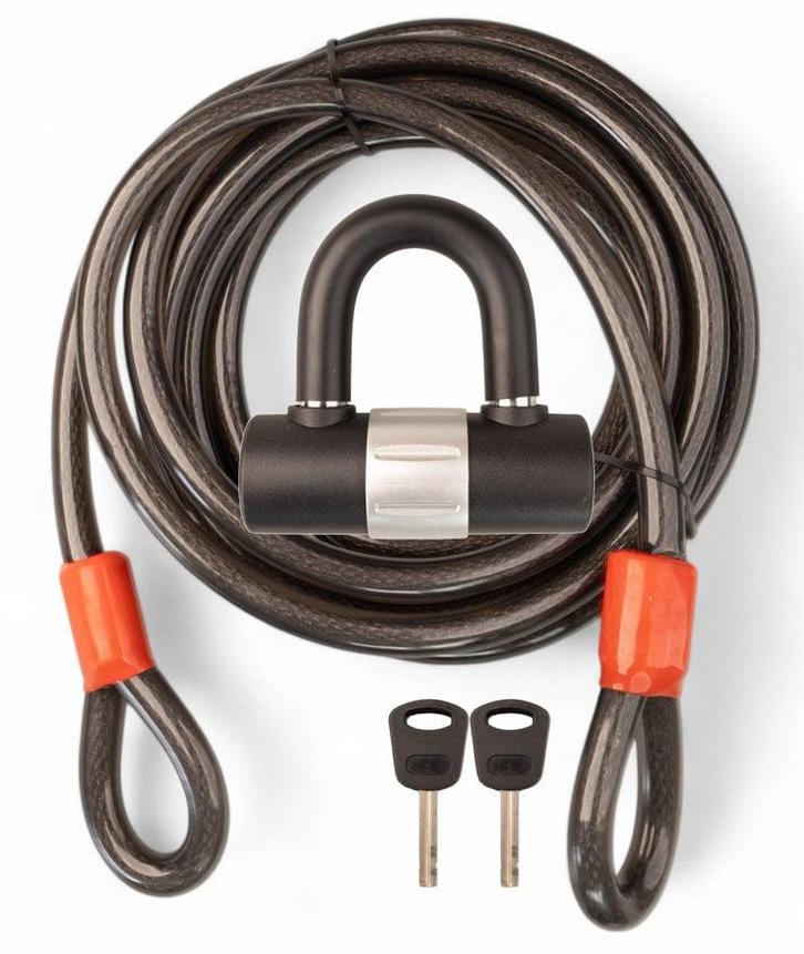 Kabelslot 10 meter veiligheidsslot XL, Tuin en Terras, Overige Tuin en Terras, Verzenden
