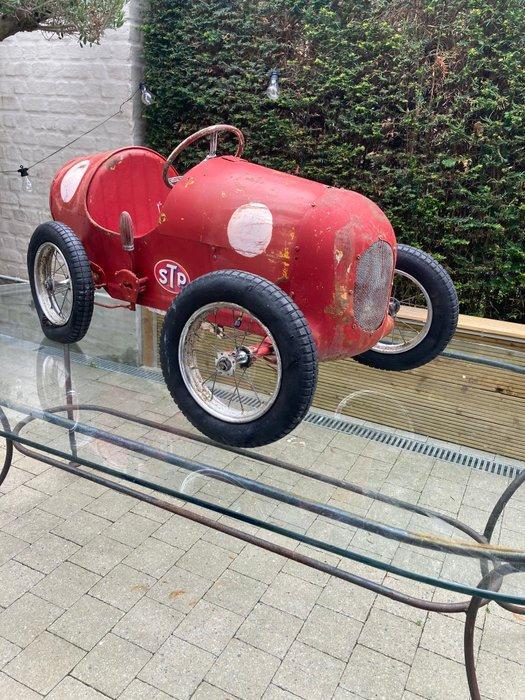 Tri-ang Toys - Trapauto - 1950s Racing Pedal Car With Later, Antiek en Kunst, Antiek | Speelgoed