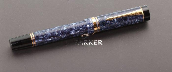 Parker - Duofold Centennial MKI blue marble - Vulpen, Collections, Stylos
