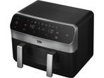 Beko FRL6488 - Heteluchtfriteuse - Dubbel 9,5 l 2400 W Zwart, Verzenden, Zo goed als nieuw