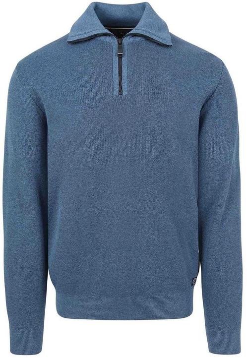 Casa Moda Halfzip Trui Blauw maat Maat 52/54 (L) Heren, Kleding | Heren, Truien en Vesten, Blauw, Nieuw, Maat 52/54 (L), Verzenden