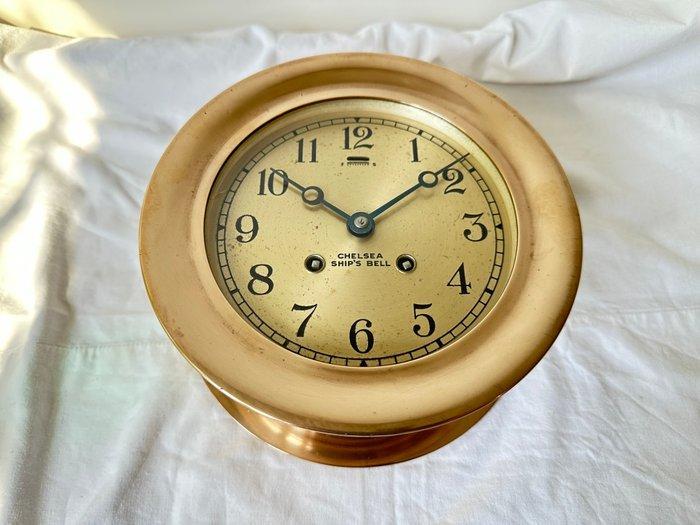 Scheepsklok - Chelsea Ships Bell klok - Koper - 1930-1940, Antiquités & Art, Antiquités | Horloges