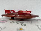 Hydroplane maquette de luxe modelisme FERRARI ARNO IX bois