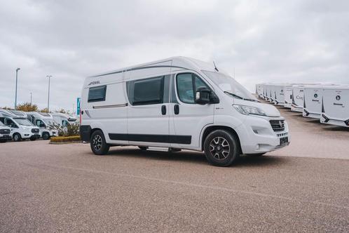 Pössl 2WIN Plus automaat met dwarsbed en 49500 km 10560, Caravans en Kamperen, Mobilhomes, Cassettetoilet, Automaat, Halve Treinzit