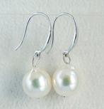 Zonder minimumprijs - Oorbellen - 18 karaat Witgoud Parel -, Nieuw