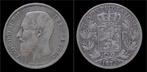 Belgium Leopold Ii 5 frank 1872 zilver, Verzenden