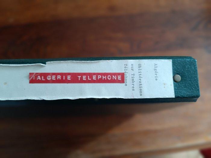 Algerije 1903/1910 - Postzegelstempels op telefoontzegels, Postzegels en Munten, Postzegels | Europa | Frankrijk