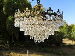 Plafondlamp - Kristal, Messing - Lustre Plafond met Druppels
