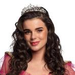 Zilveren Tiara Metaal, Hobby en Vrije tijd, Feestartikelen, Verzenden, Nieuw