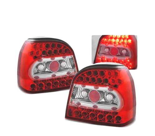 Feux Arrière Pour Volkswagen Vw Golf 3 91-97 Led Rouge Blanc, Autos : Pièces & Accessoires, Éclairage, Envoi