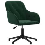 Kantoorstoel Groen Fluweel | Retour Deal | Design Koopje, Verzenden, Nieuw, Groen, Bureaustoel