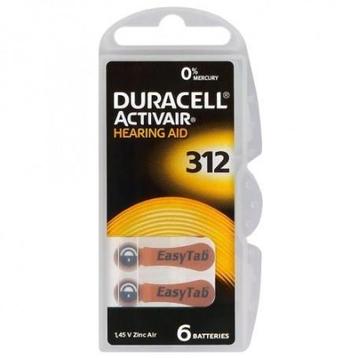 Duracell ActivAir 312 MF (Hg 0%) Hearing Aid Gehoorappara...