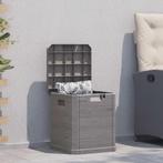 vidaXL Opbergbox voor in de tuin 90 L bruin, Verzenden, Nieuw