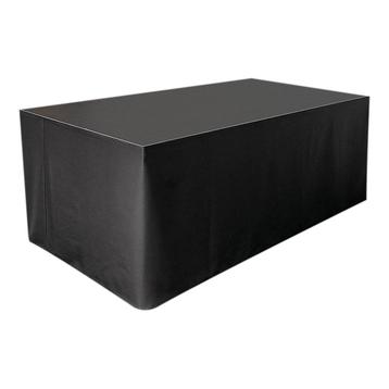 WENTEX® Stage Skirt MCS 300 g/m² Zwart - 620 x 80 cm (B x H), Verzenden