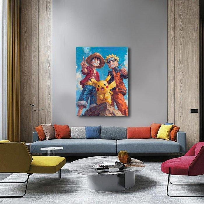 Canvas Fit-Alberto Ricardo - La unión de mundos – Luffy,, CD & DVD, DVD | Films d'animation & Dessins animés