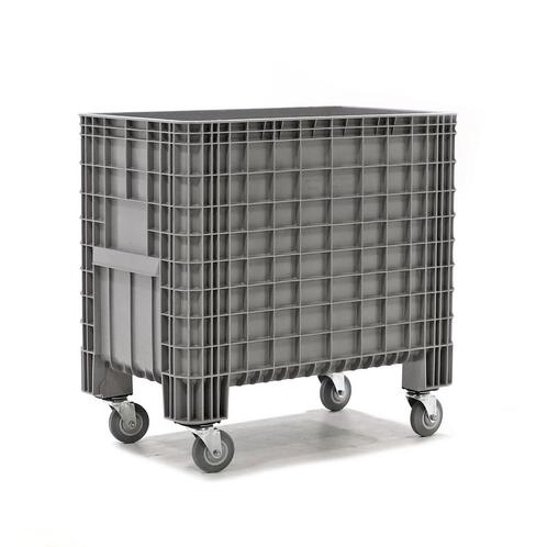 Gebruikte Palletbox op wielen, Doe-het-zelf en Bouw, Kratten en Dozen, Gebruikt, Ophalen of Verzenden