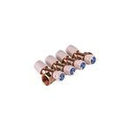 Bieden: HEP2O slider Z1 4-way manifold with 3/4 inch connec, Ophalen of Verzenden, Nieuw