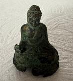 Bouddahh: Patine de fouille verte / Brons / Myanmar / XX -, Antiek en Kunst