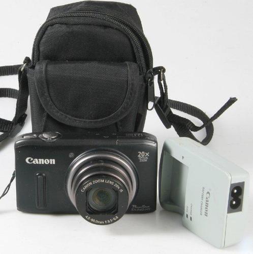 Canon PowerShot SX220 HS - Digitale compact camera, Audio, Tv en Foto, Fotocamera's Digitaal