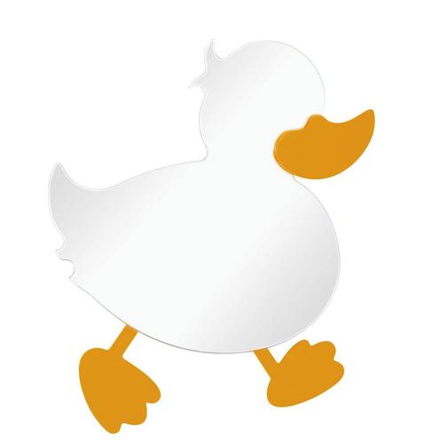 Spiegel BWS Ducky Eendvorm 54.5 x 50.5 Cm Geel, Doe-het-zelf en Bouw, Sanitair, Bad, Nieuw, Ophalen of Verzenden