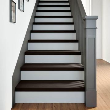 vidaXL Traptreden 2 st 80x30x2 cm massief eikenhout, Verzenden