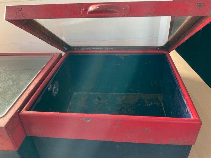 Verkade - Koektrommel (2) - IJzer, Antiek en Kunst, Antiek | Keukengerei